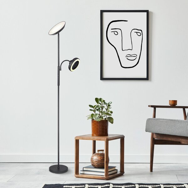 LED LAMPA OSVĚTLUJÍCÍ STROP, 33.7/25/178 cm Globo - Online Only svítidla, Online Only