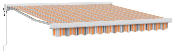 Stahovací markýza Vícebarevný 300 x 250 x 165 cm Textil a kov