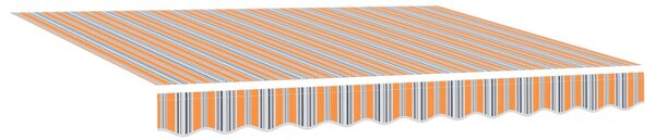 Stahovací markýza Vícebarevný 300 x 250 cm Polyester a hliník