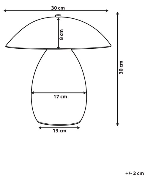 Stolní lampa SIGI Kov Světle zelená