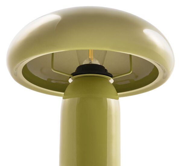 Stolní lampa SANYA Kov Olivově zelená