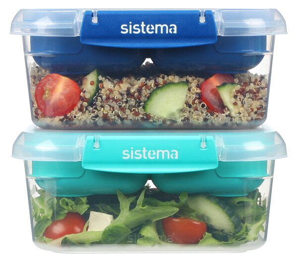 Sistema Box na jídlo s vložkou Stax To Go 1l Barva: minty teal