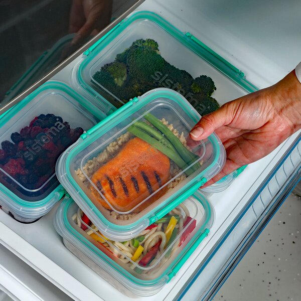 Sistema Box na jídlo s vložkou Stax To Go 2,2l Barva: ocean blue
