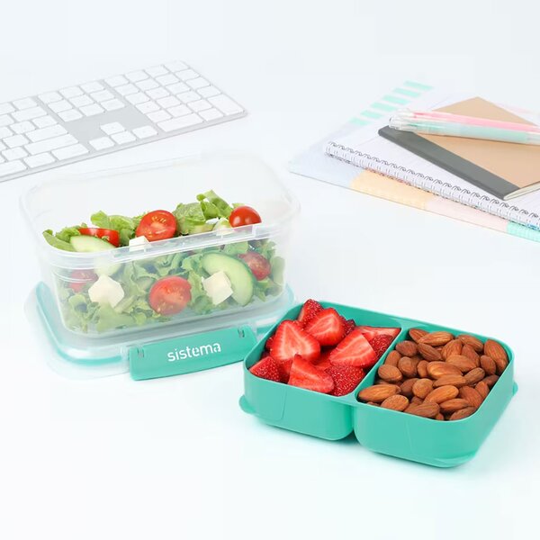 Sistema Box na jídlo s vložkou Stax To Go 1l Barva: minty teal