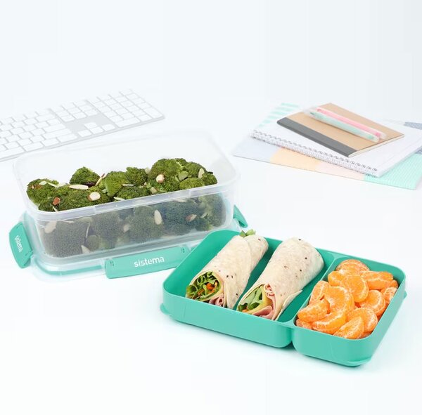 Sistema Box na jídlo s vložkou Stax To Go 2,2l Barva: ocean blue