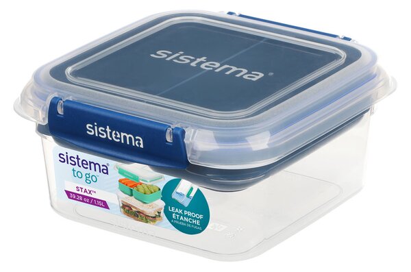 Sistema Box na jídlo s vložkou Stax To Go 1,15l Barva: minty teal
