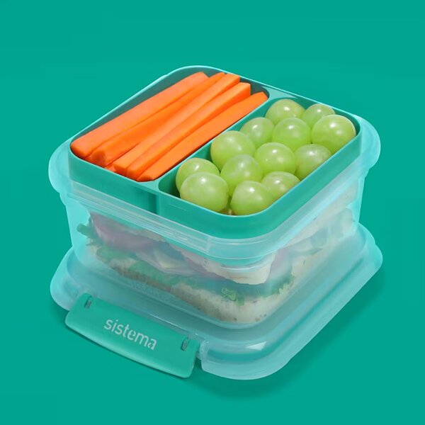 Sistema Box na jídlo s vložkou Stax To Go 1,15l Barva: minty teal
