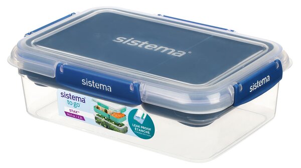 Sistema Box na jídlo s vložkou Stax To Go 2,2l Barva: ocean blue