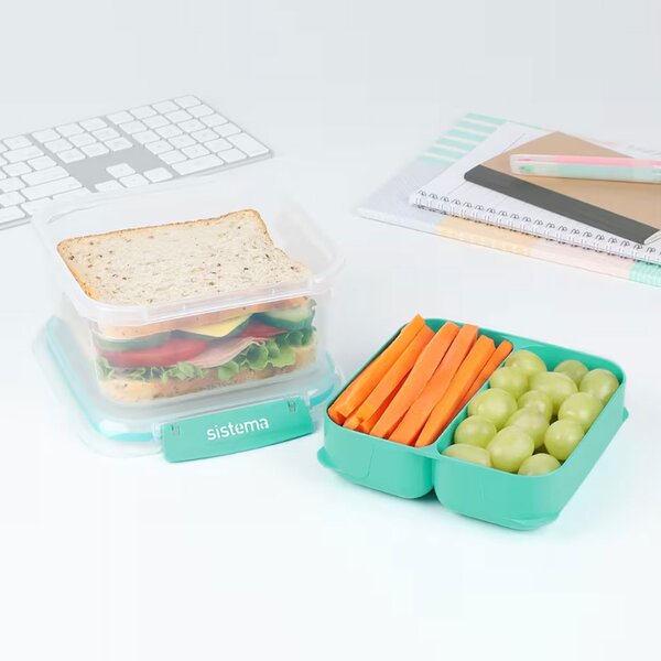 Sistema Box na jídlo s vložkou Stax To Go 1,15l Barva: minty teal