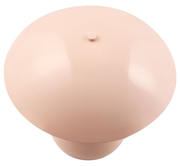Stolní lampa SIGI Kov Pastelově růžová