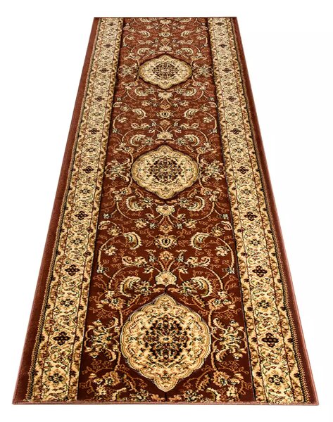 Makro Abra Běhoun klasický YESEMEK 6956F hnědý Šíře: 70 cm