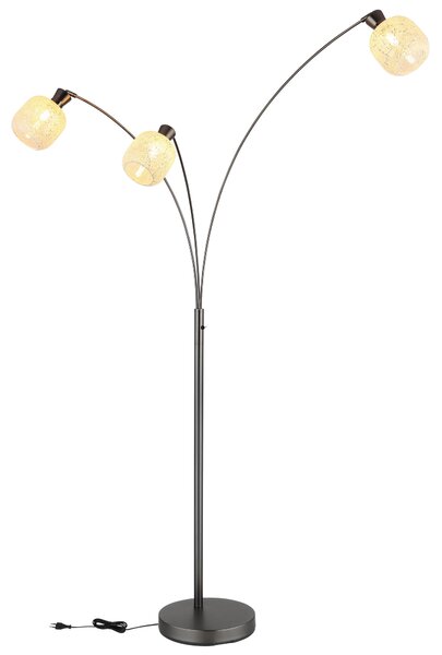 STOJACÍ LAMPA, 84,5/100/200,5 cm Globo - Stojací lampy, Online Only