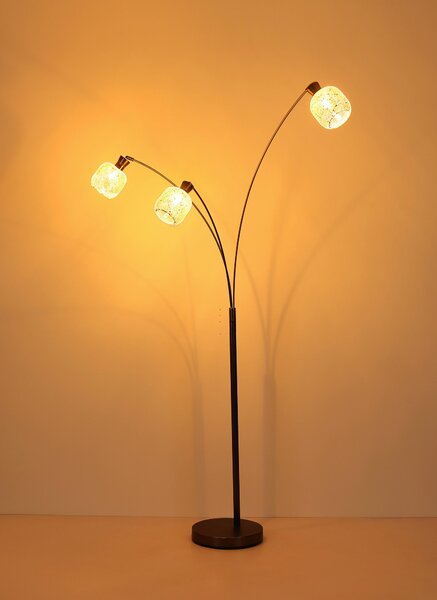 STOJACÍ LAMPA, 84,5/100/200,5 cm Globo - Stojací lampy, Online Only