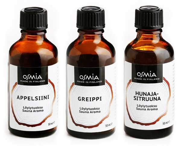 Osmia Set vůní do sauny Citrusy 3x50ml