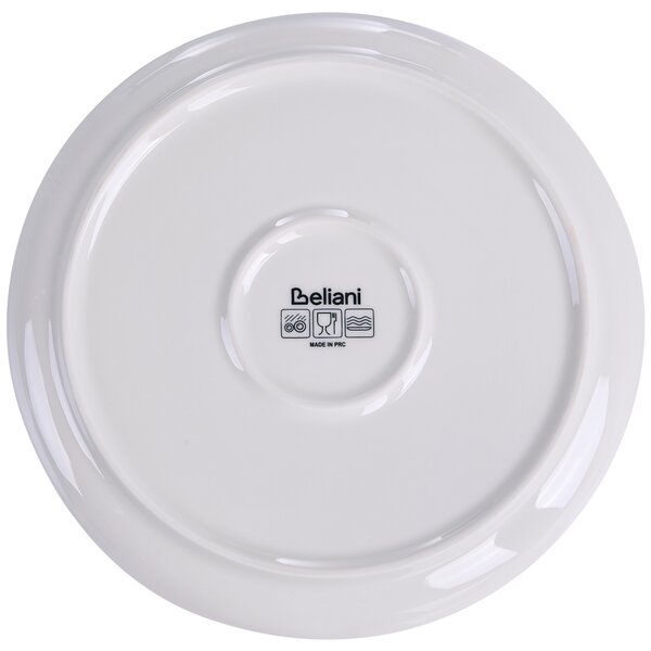 Sada 24 kusů nádobí AMCHUR Porcelán Bílá/Modrá