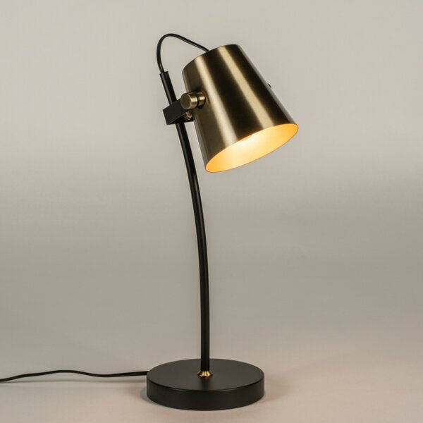 Stolní designová lampa Laventa Black and Gold (LMD)