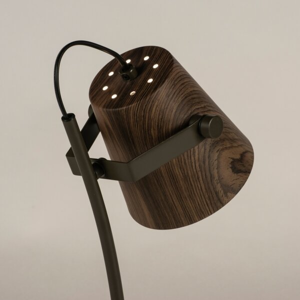 Stolní designová lampa Laventa Wood Look (LMD)
