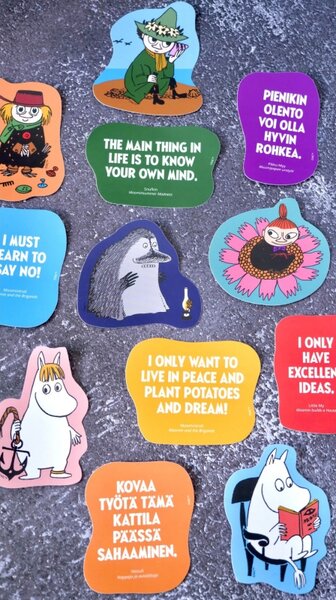 Putinki Vinylová samolepka Moomin