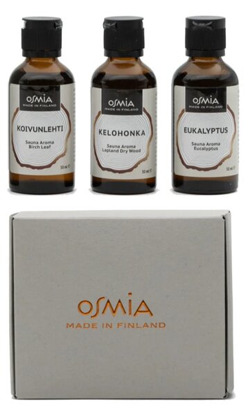 Set vůní do sauny Osmia Classics 3x50ml / dárkový box