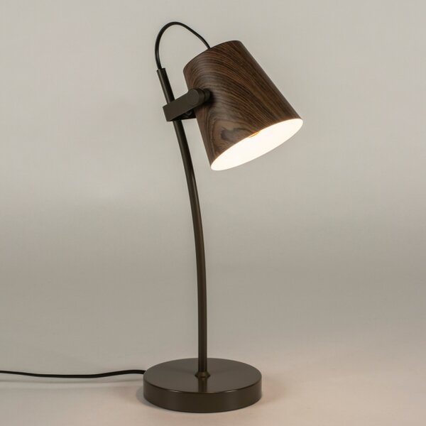 Stolní designová lampa Laventa Wood Look (LMD)