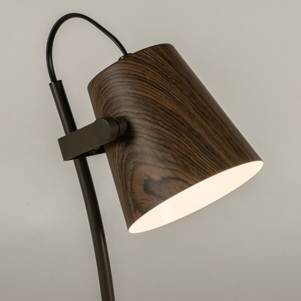 Stolní designová lampa Laventa Wood Look (LMD)