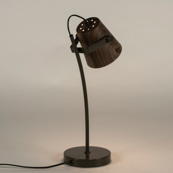Stolní designová lampa Laventa Wood Look (LMD)