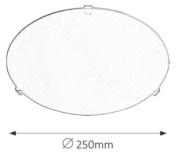 1803 Stropní svítidlo SIMPLE 1xE27/60W/230V