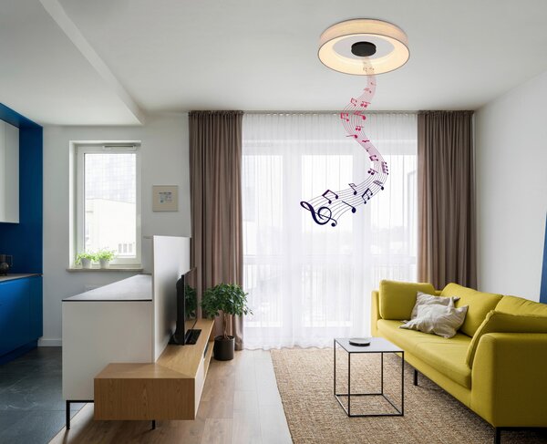 STROPNÍ LED SVÍTIDLO, 46.8/9.8 cm Globo - Online Only svítidla, Online Only