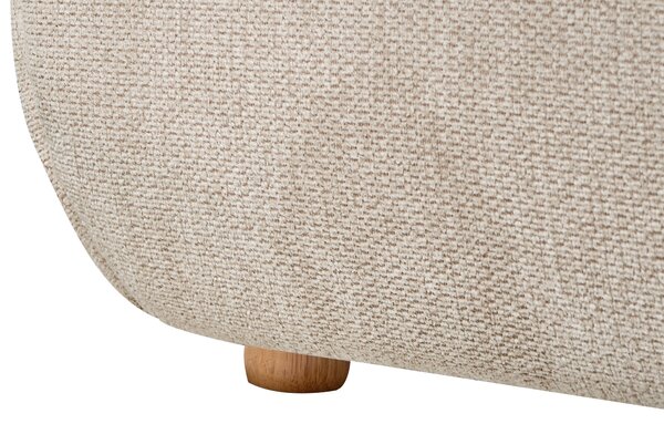 Postel s úložným prostorem Tkanina CAMPAN 180 x 200 cm Taupe