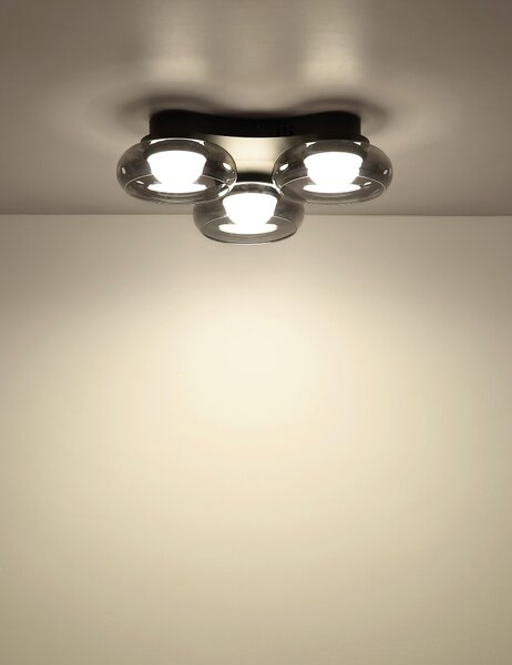 STROPNÍ LED SVÍTIDLO, 50/10 cm Globo - Online Only svítidla, Online Only