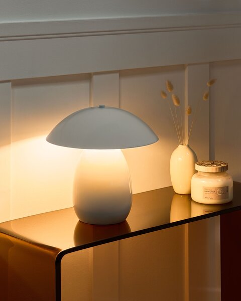 Stolní lampa SIGI Kov Bílá