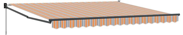 Stahovací markýza Vícebarevný 400 × 300 cm