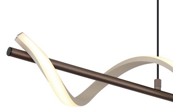 ZÁVĚSNÉ LED SVÍTIDLO, 80/15,5/120 cm Globo - Online Only svítidla, Online Only