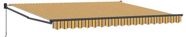 Stahovací markýza Vícebarevný 400 × 300 cm