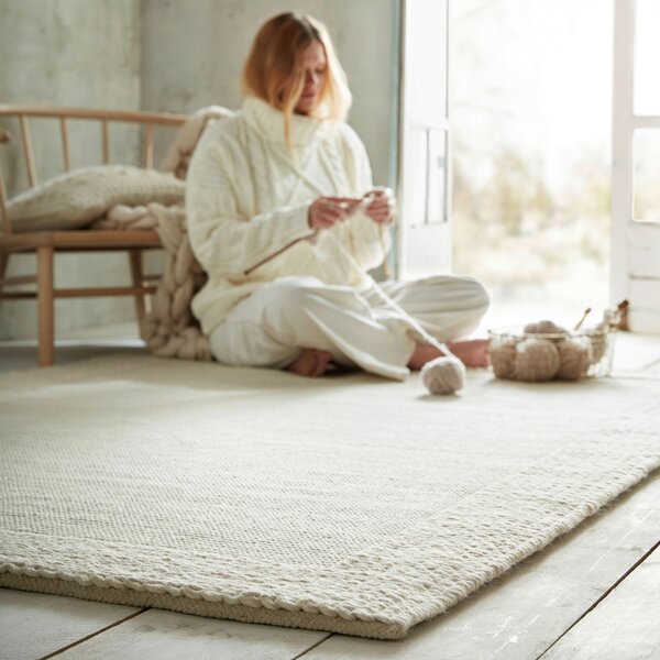 VLNĚNÝ KOBEREC, 160/230 cm krémová Flair Rugs - Online Only koberce & rohožky, Online Only