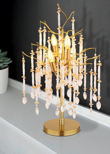 STOLNÍ LAMPA, 41/67 cm Globo - Online Only svítidla, Online Only