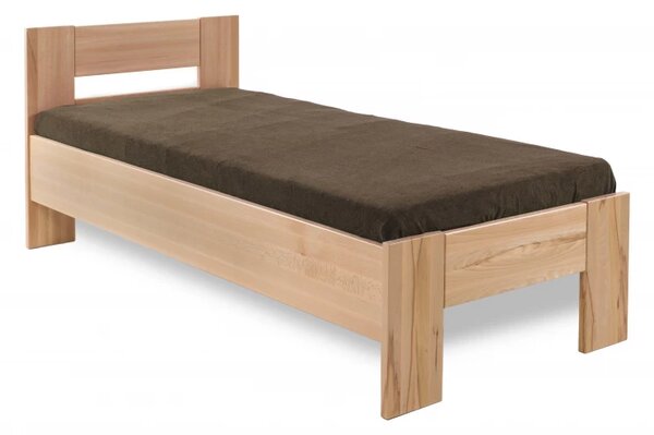 Dřevěná postel LENKA - buk, 200x90