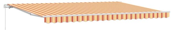 Stahovací markýza Žlutá a oranžová 500 x 300 x 165 cm 3331243