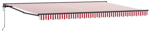 Rám markýzy Červená a Bílá 500 × 300 cm