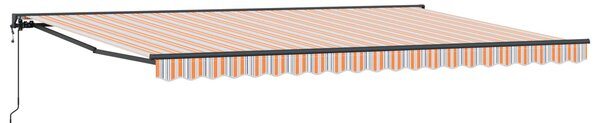 Rám markýzy Modrá a Oranžová 500 × 300 cm