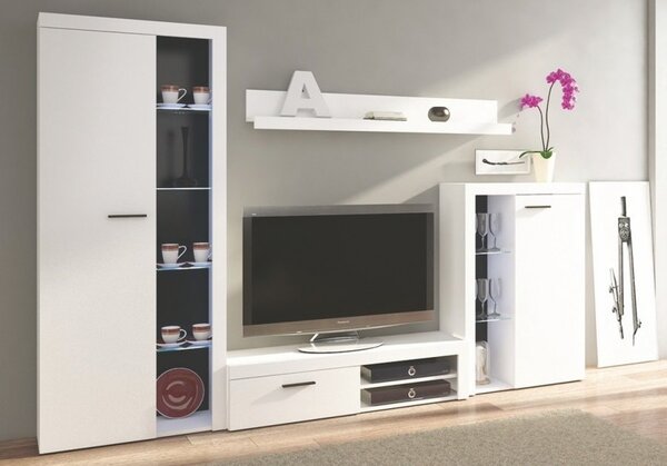 Casarredo - Komfort nábytek Obývací stěna, sestava RUMBA bílá