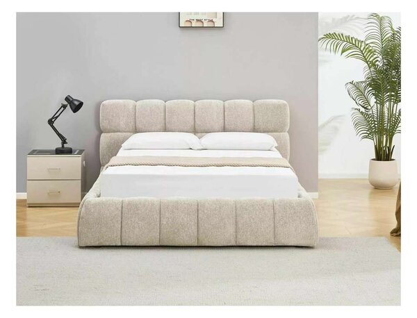 Postel Parma II 160 x 200 cm, krémová