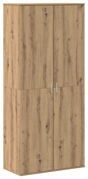 Skříň 80 x 39 x 178 cm Kompozitní dřevo dub artisan