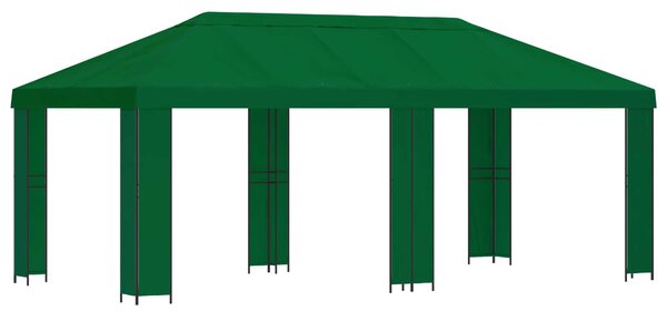 Zahradní altán 6 x 3 m Zelená Polyester a ocel 190