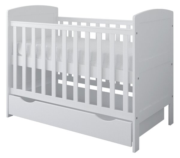Dětská postýlka Mini Philip 120 x 60 cm Úložný prostor k postýlce: Bez úložného prostoru