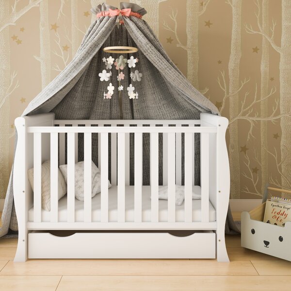 Dětská postýlka Mini Sleight 120 x 60 cm Úložný prostor k postýlce: Bez úložného prostoru