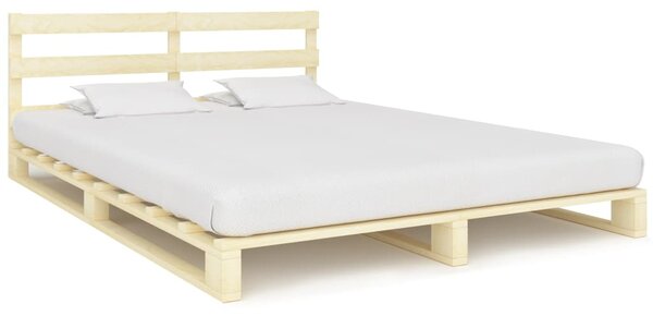 Rám postele z palet masivní borovice 160 x 200 cm