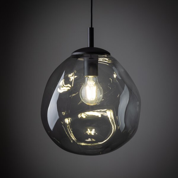 TK Lighting Sol závěsné svítidlo 1x15 W černá-grafitová 10084