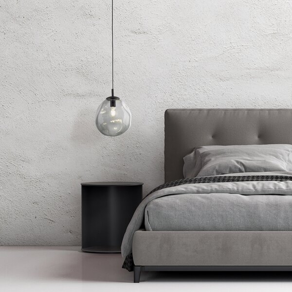 TK Lighting Sol závěsné svítidlo 1x15 W černá-grafitová 10084