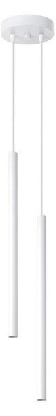 Sollux SL.1303 - Lustr na lanku PASTELO 2xG9/8W/230V bílá